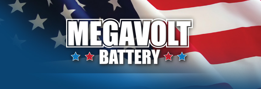 Megavolt Battery Logo and Branding Design