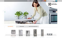 Electrolux Featured Custom Web Application Miami