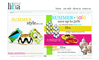 Liba Style Ecommerce Website Design